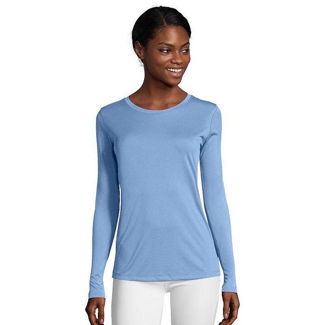 Womens Hanes Cool Dri Long-Sleeve Performance Tee Product Image