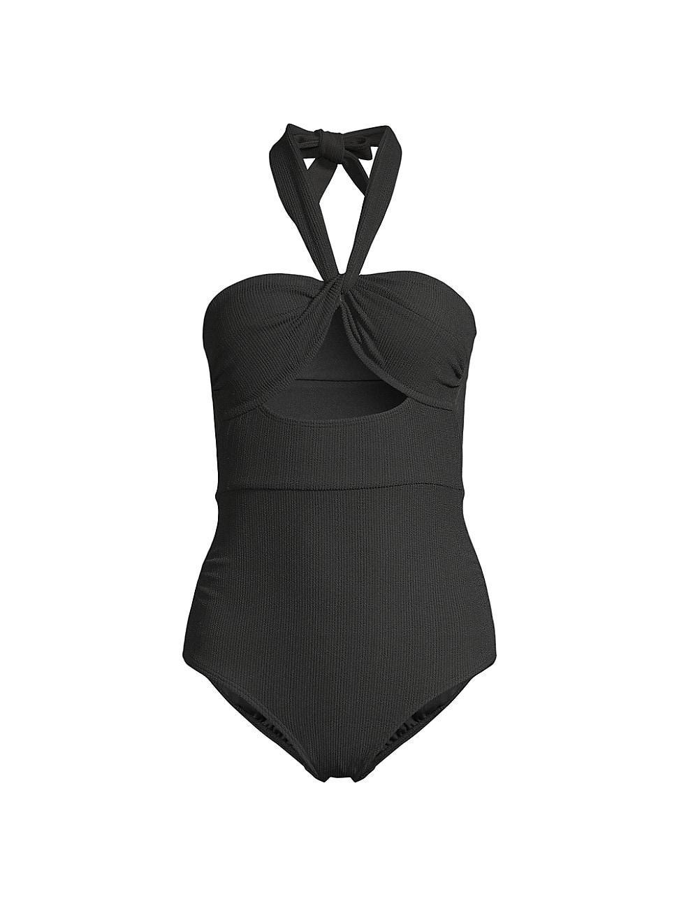 Womens Ella Twist-Front One-Piece Swimsuit Product Image