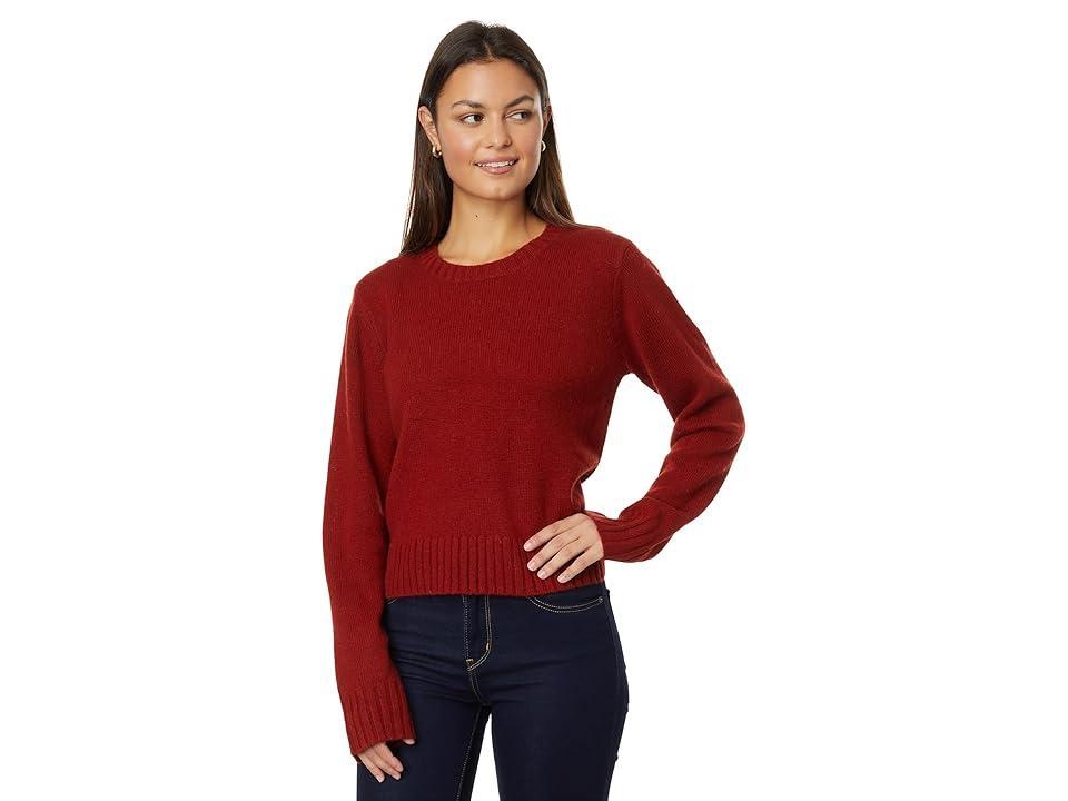 Pendleton Relaxed Shetland Crew Pullover (Chili ) Women's Clothing Product Image