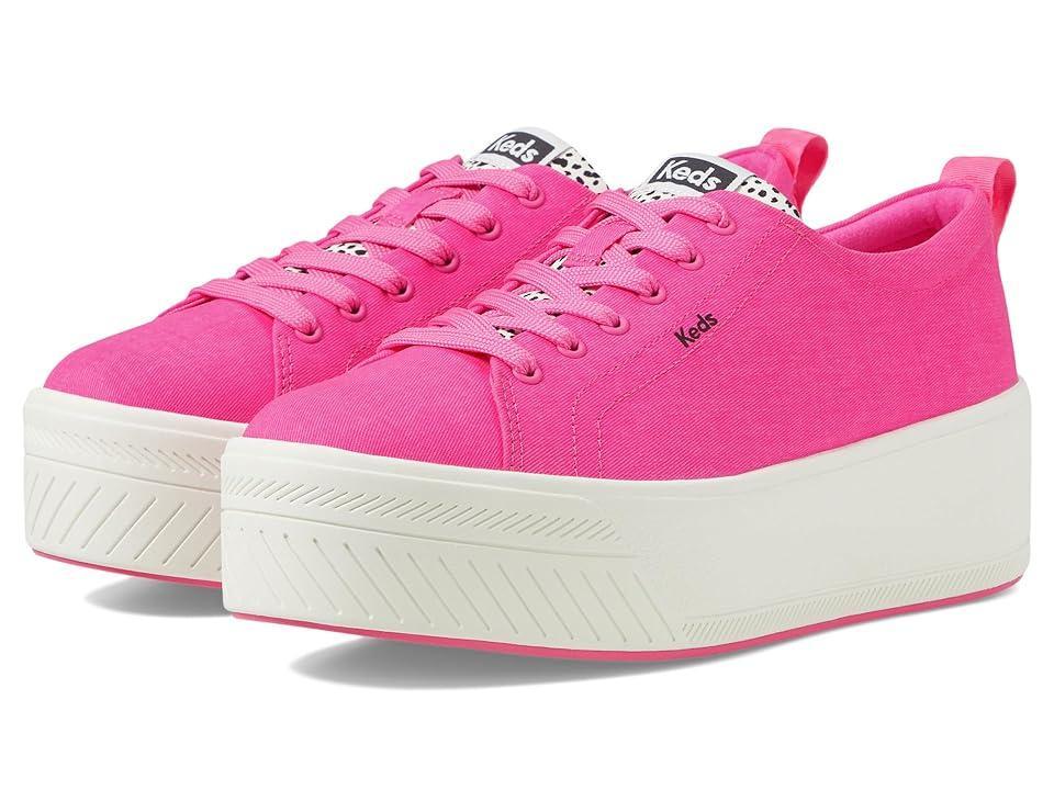 Keds Skyler Lace Up (Fuchsia Canvas) Women's Shoes Product Image