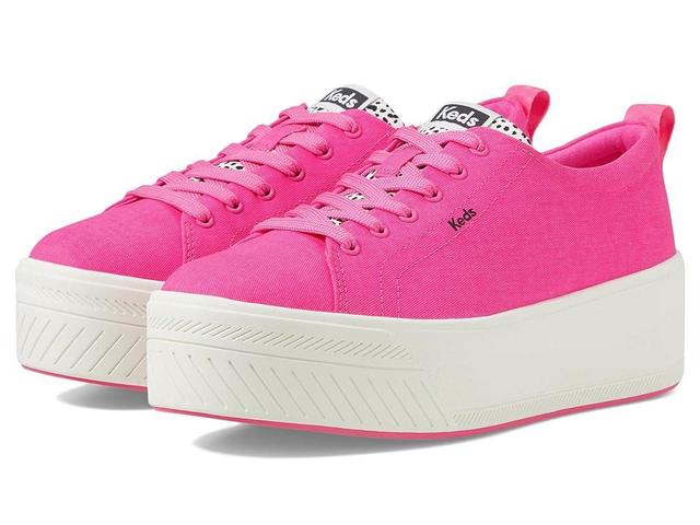 Keds Skyler Lace Up (Fuchsia Canvas) Women's Shoes Product Image