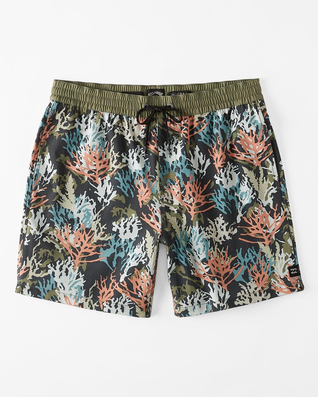 Coral Gardeners 17" Layback Swim Trunks - Multi Male Product Image