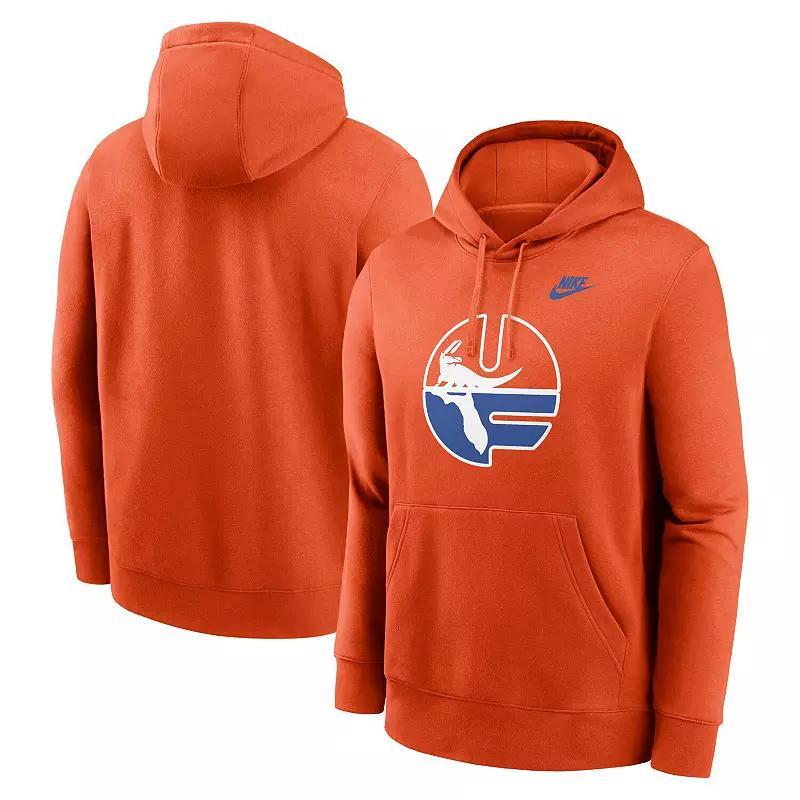 Mens Nike Royal Florida Gators Legacy Logo Club Fleece Pullover Hoodie Product Image