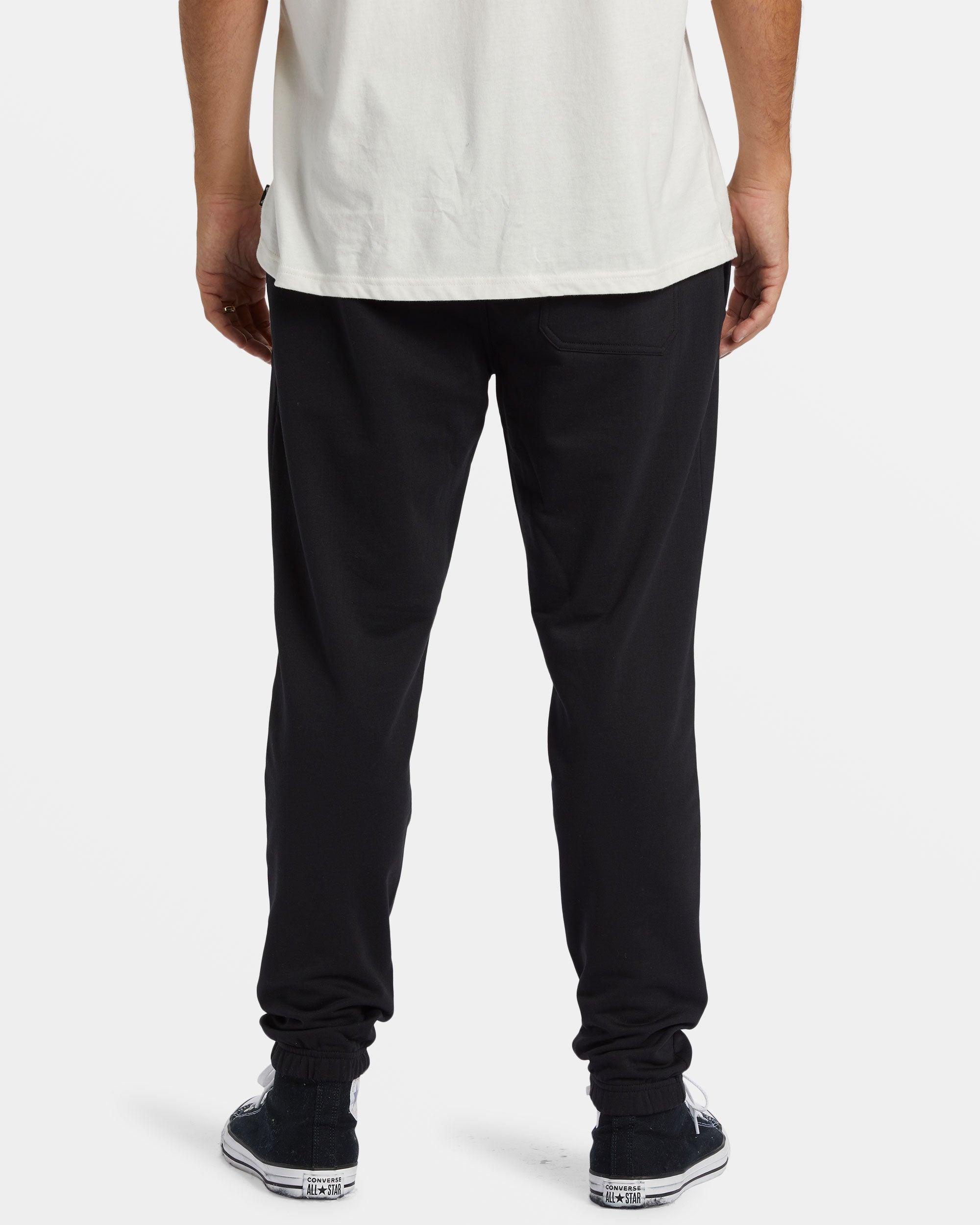 All Day Elastic Waist Sweatpants - Black/Black Male Product Image