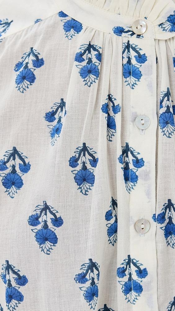 Alix of Bohemia Wylie Indigo Bhutti Shirt | Shopbop Product Image