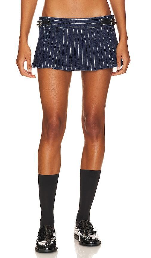 Miaou Reno Skirt Navy. (also in ). Product Image