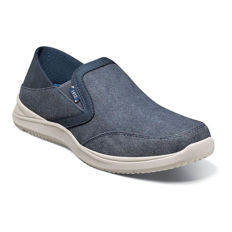 Nunn Bush Mens Conway Ez Canvas Moc Toe Slip On Shoes Product Image