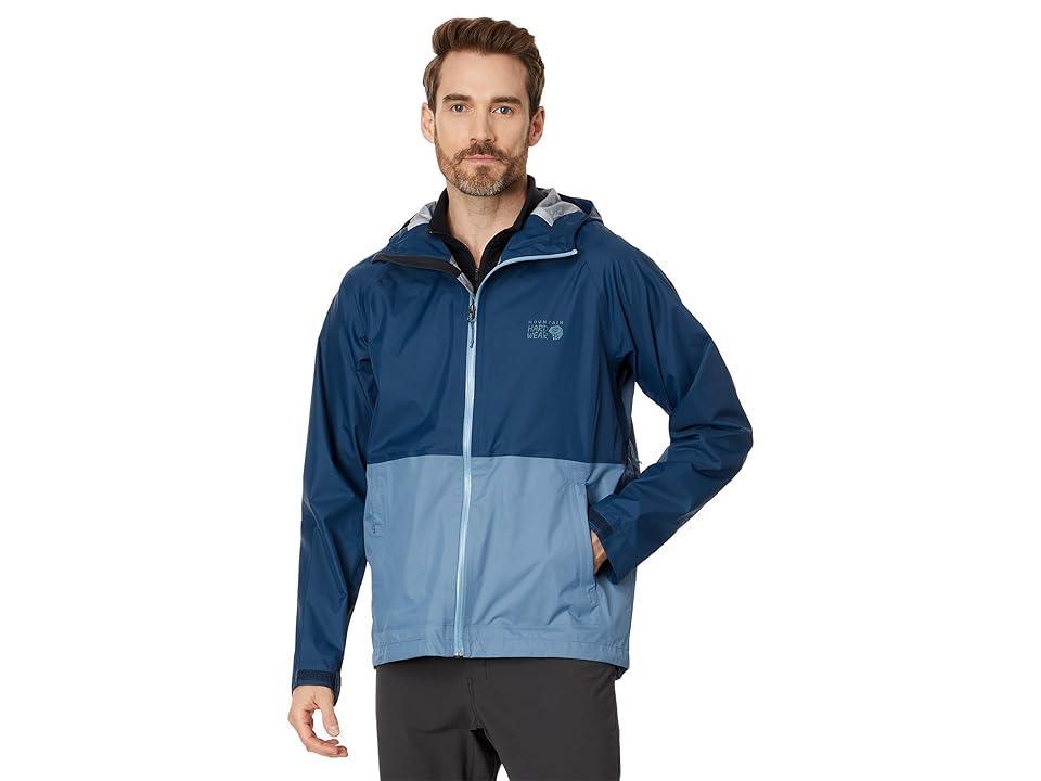 Mountain Hardwear Threshold Jacket (Light Zinc/Hardwear ) Men's Clothing Product Image