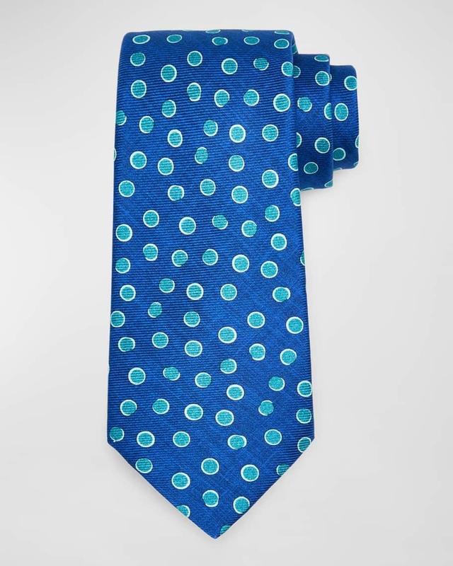 Men's Dot-Print Tie Product Image