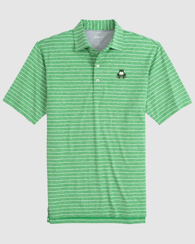 Boston Common Golf Newton Striped Jersey Performance Polo Product Image