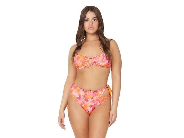 L*Space Into the Tropics Eco Rose Top (Into The Tropics) Women's Swimwear Product Image