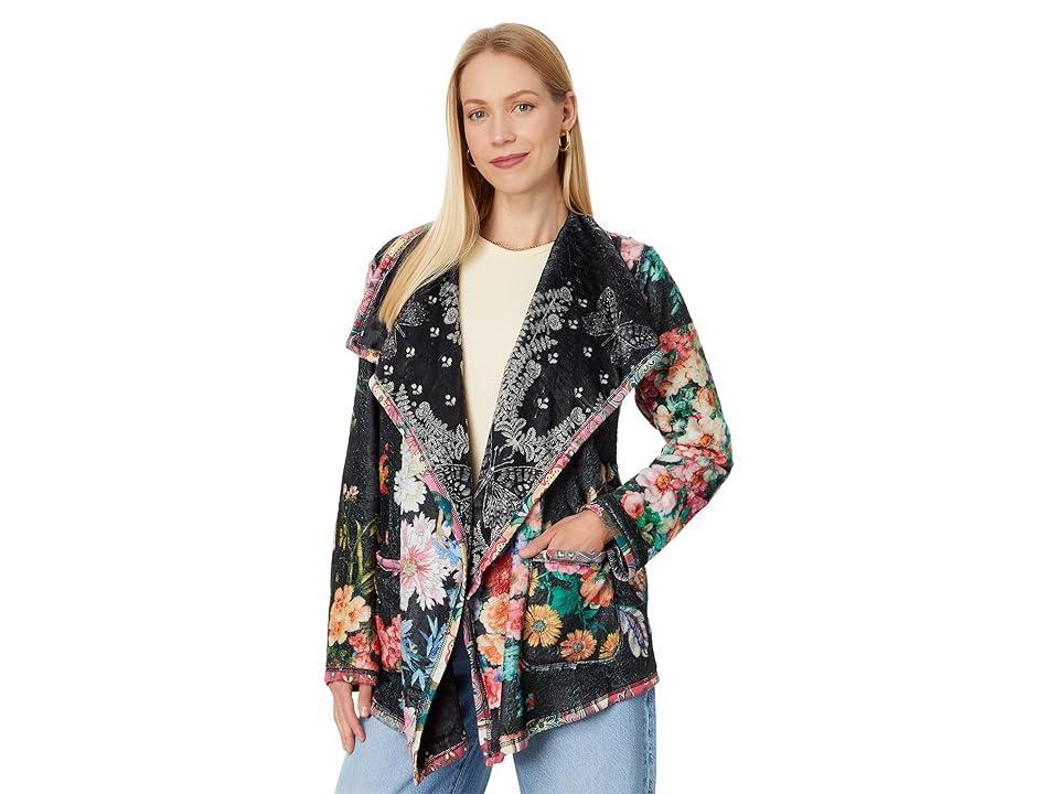 Johnny Was Joan Wrap Sherpa Jacket (Farfalla Joan) Women's Jacket Product Image