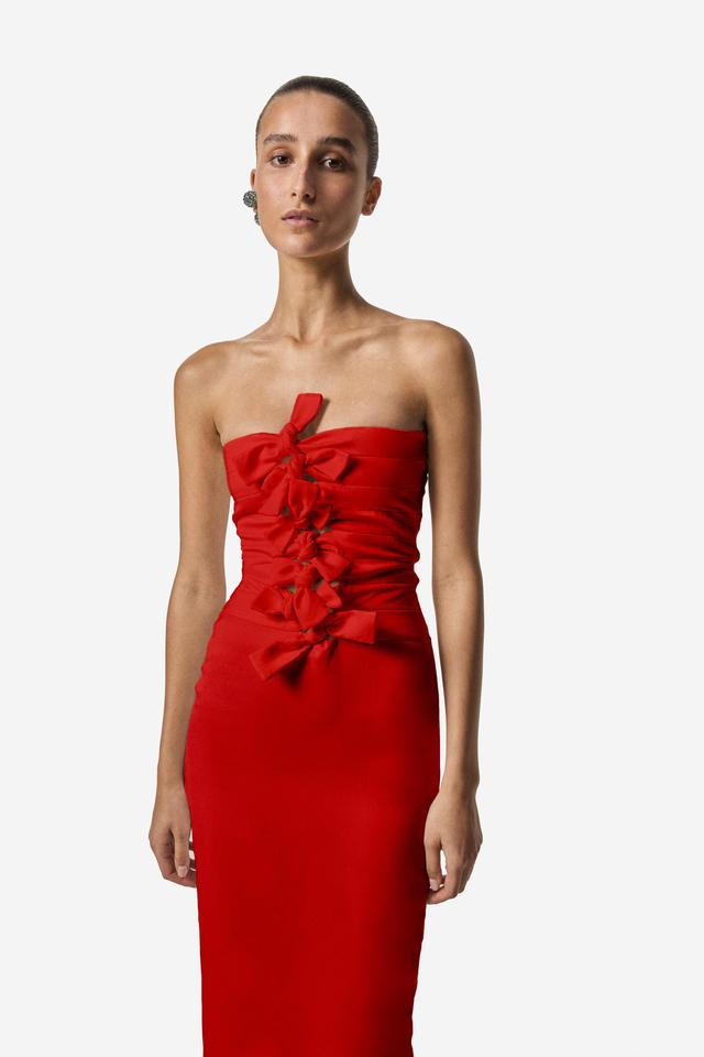 Jersey Knot Gala Dress Product Image