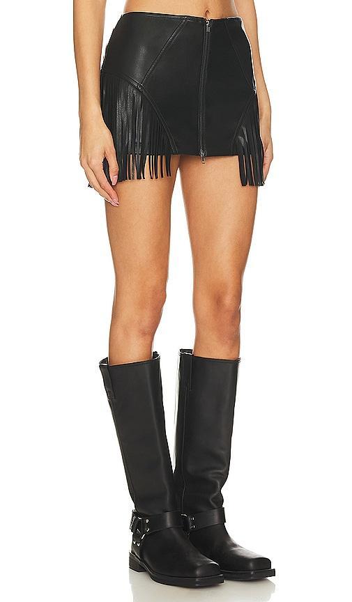 superdown Riley Faux Leather Skirt Size L, M, XS, XXS. Product Image