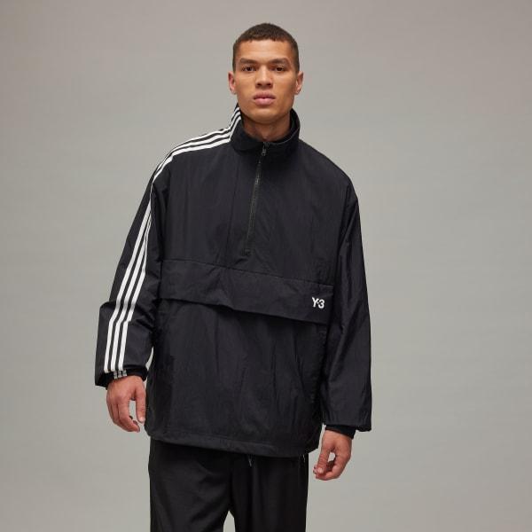 Y-3 3-Stripes Nylon Shell 1/2 Zip Jacket Product Image