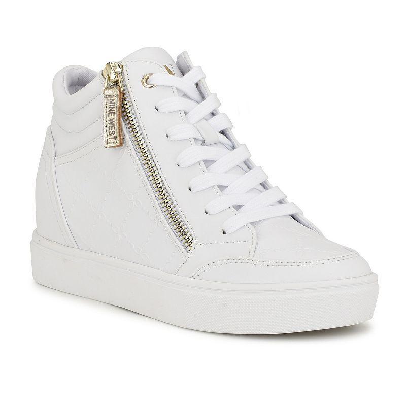 Nine West Tons Lace-Up Wedge Sneaker Product Image