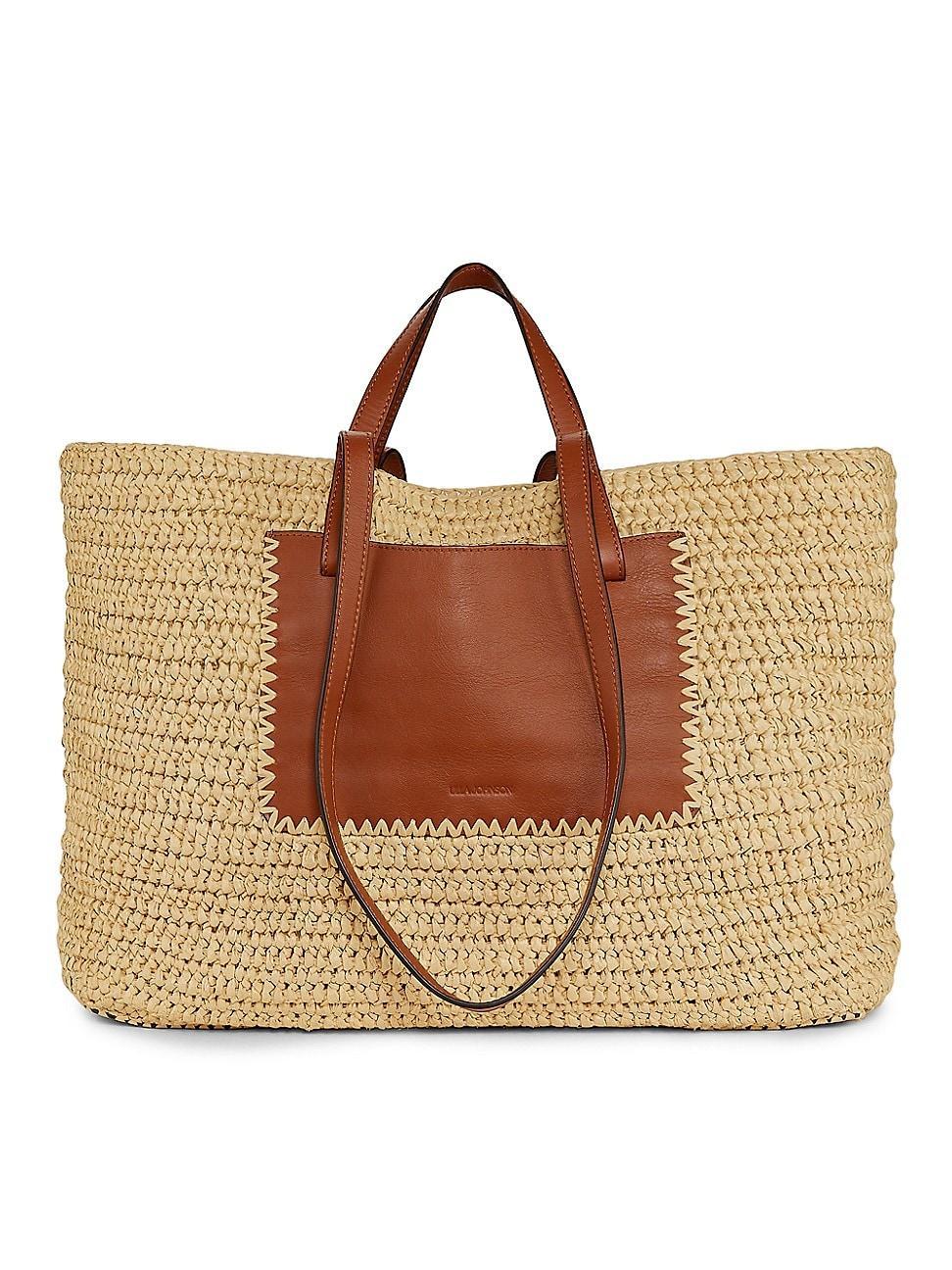 Womens Lali Large Raffia Tote Bag product image