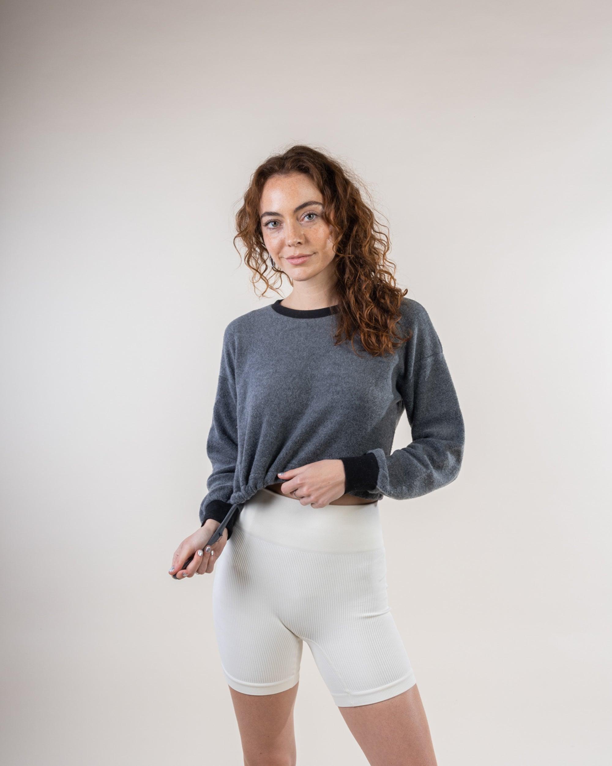 Women's BlanketBlend™ Cropped Crewneck Product Image