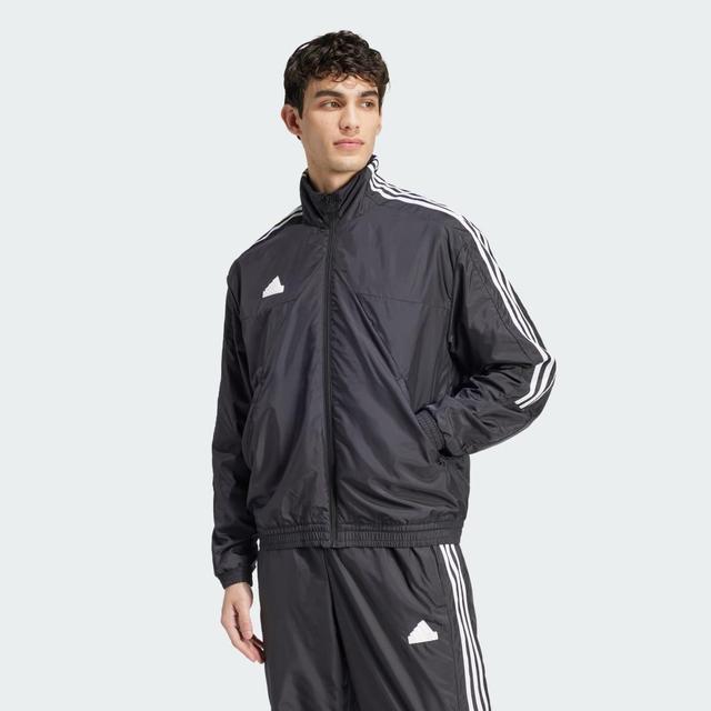 adidas House of Tiro Track Jacket Grey Two 3XL Mens Product Image