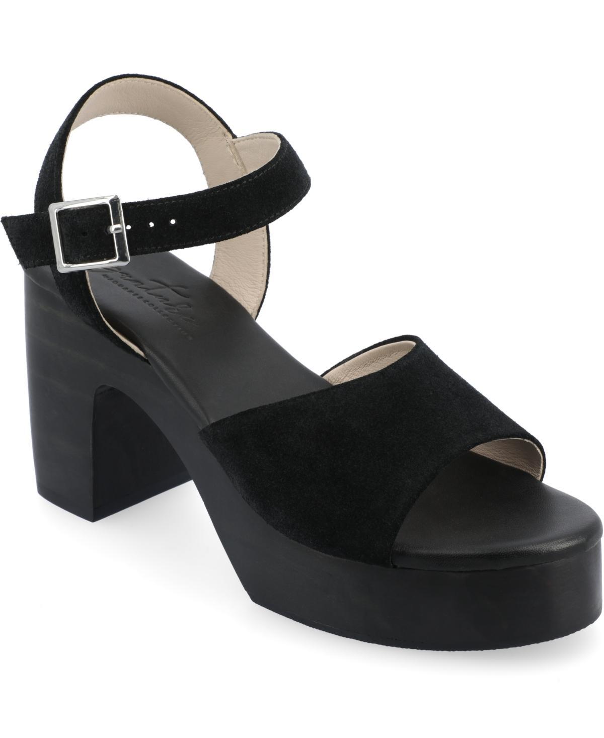 Journee Signature Womens Katana Platform Sandals Product Image