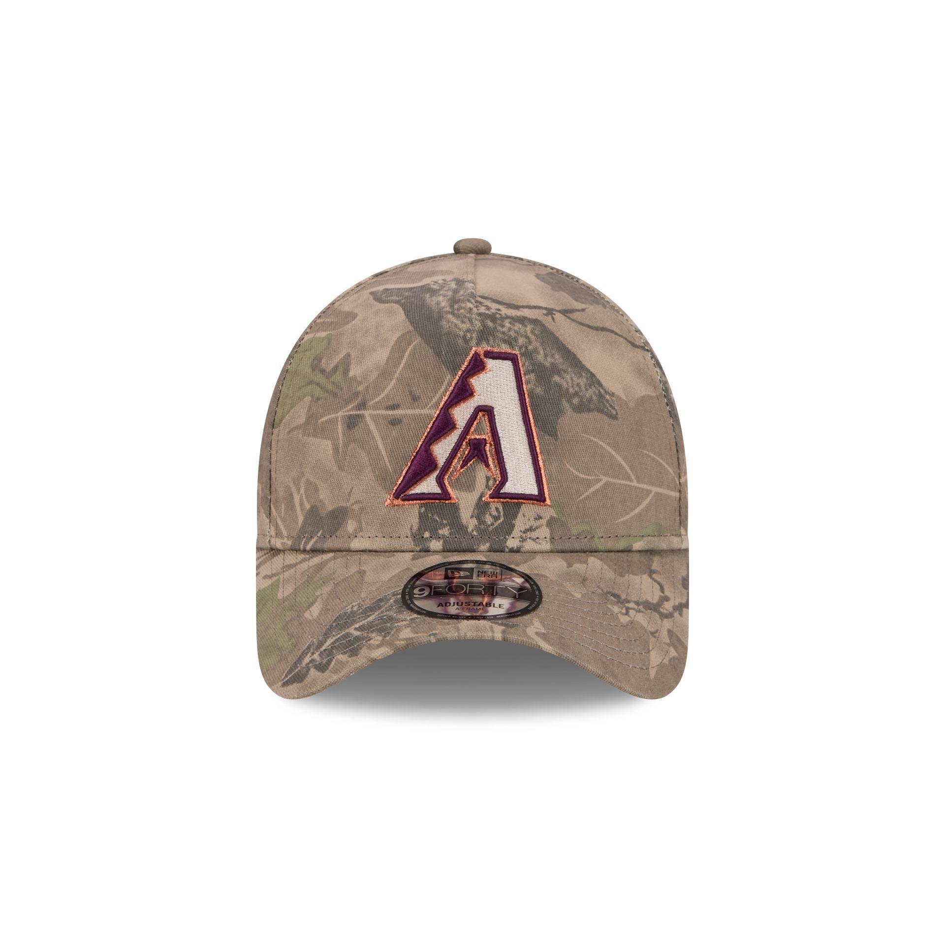 Arizona Diamondbacks Leaf Camo 9FORTY A-Frame Snapback Hat Male Product Image