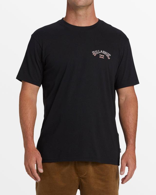 Arch Fill T-Shirt - Black Male Product Image