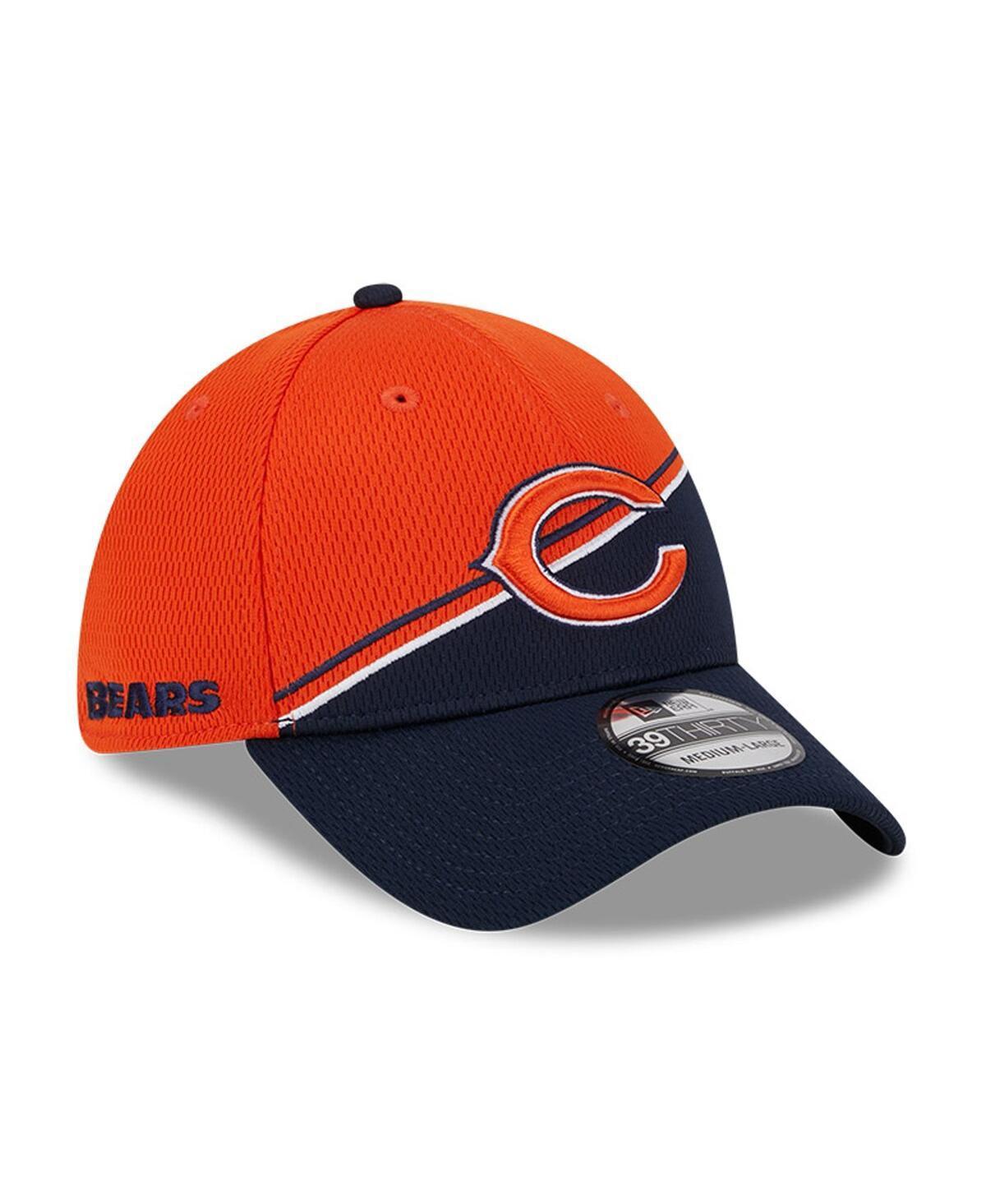 Mens New Era Orange Chicago Bears 2023 Sideline 39THIRTY Flex Hat - Orange Product Image