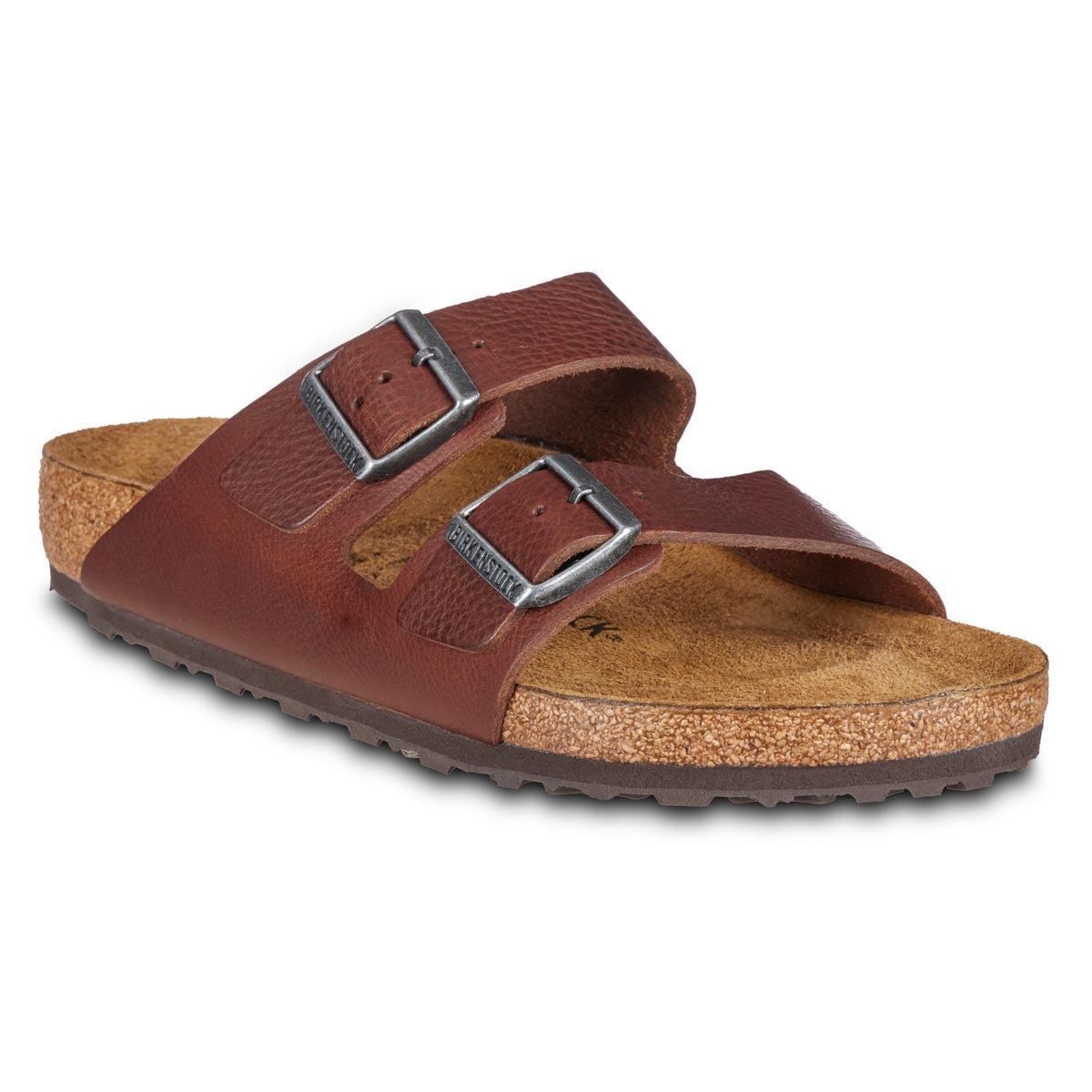 Birkenstock Arizona Grip Leather Sandals Product Image