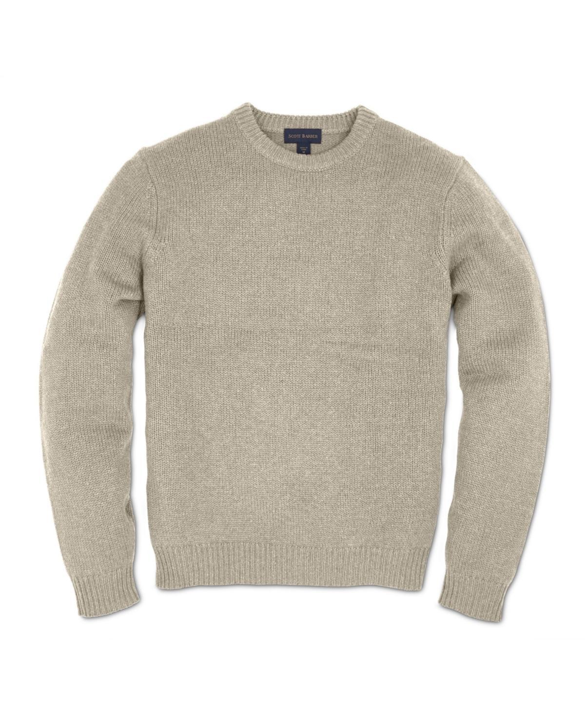 Scott Barber Mens Cashmere/Cotton Crew Sweaters Product Image