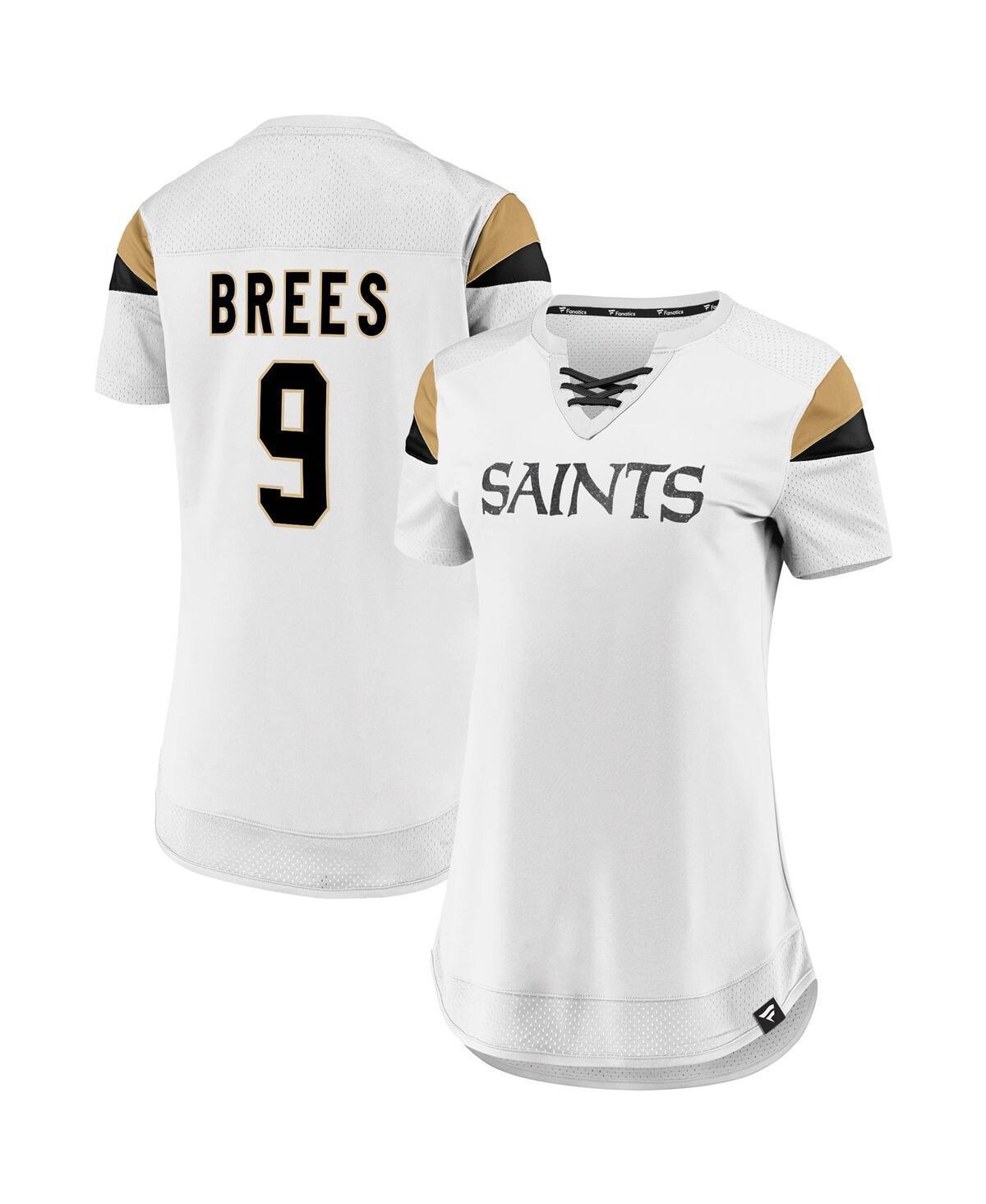 Womens Fanatics Branded Drew Brees New Orleans Saints Athena Name & Number Fashion Top product image