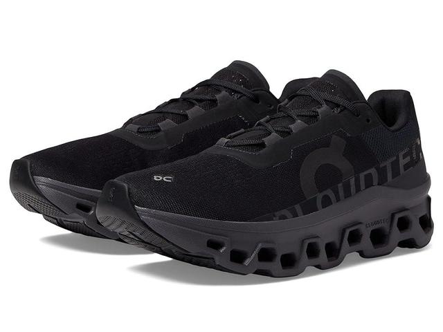 On Women's Cloudmonster (Black/Magnet) Women's Shoes Product Image