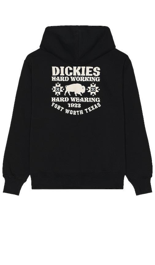 Dickies Chest Hit Logo Hoodie in Black. Size M, XL/1X. Product Image