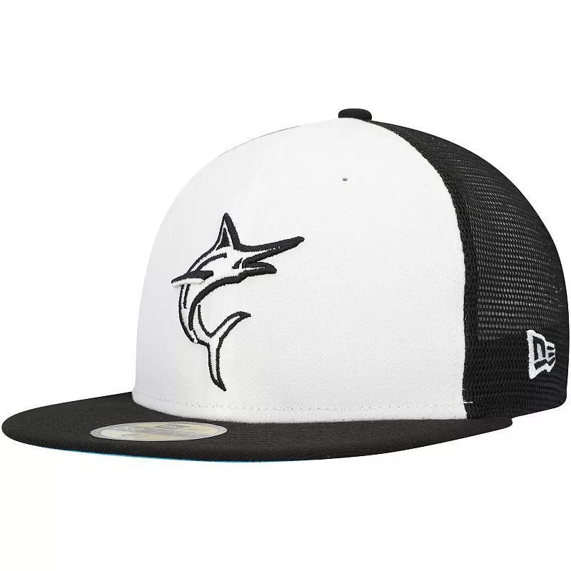 Mens New Era /Black Miami Marlins 2023 On-Field Batting Practice 59FIFTY Fitted Hat Product Image