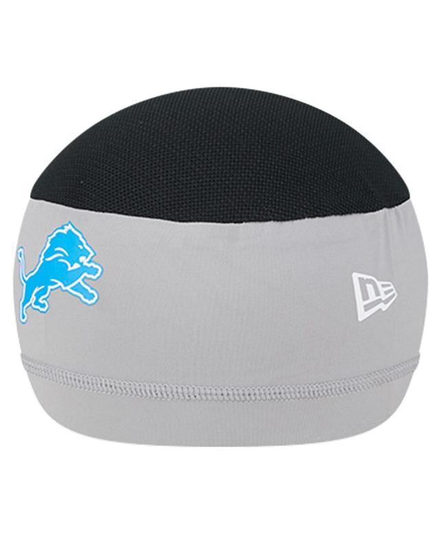 New Era Mens Gray Detroit Lions Nfl Training Coolera Skully Cap Product Image