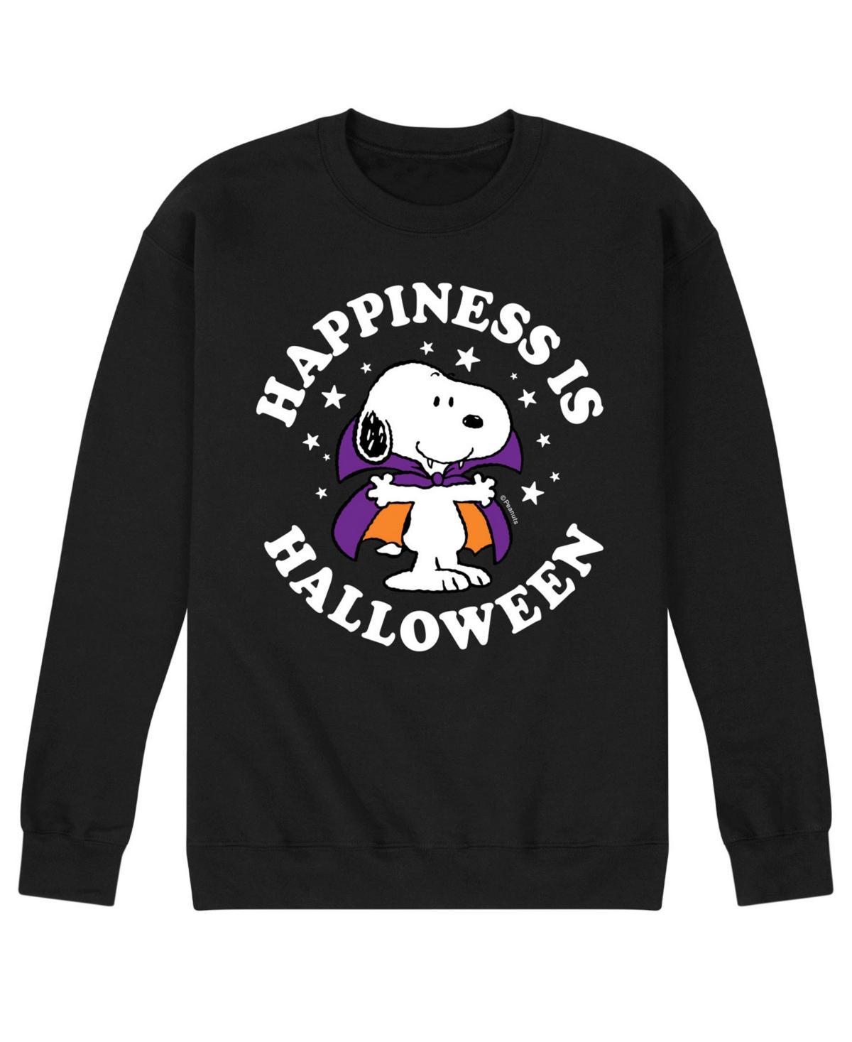 Airwaves Mens Peanuts Happiness Fleece T-shirt Product Image