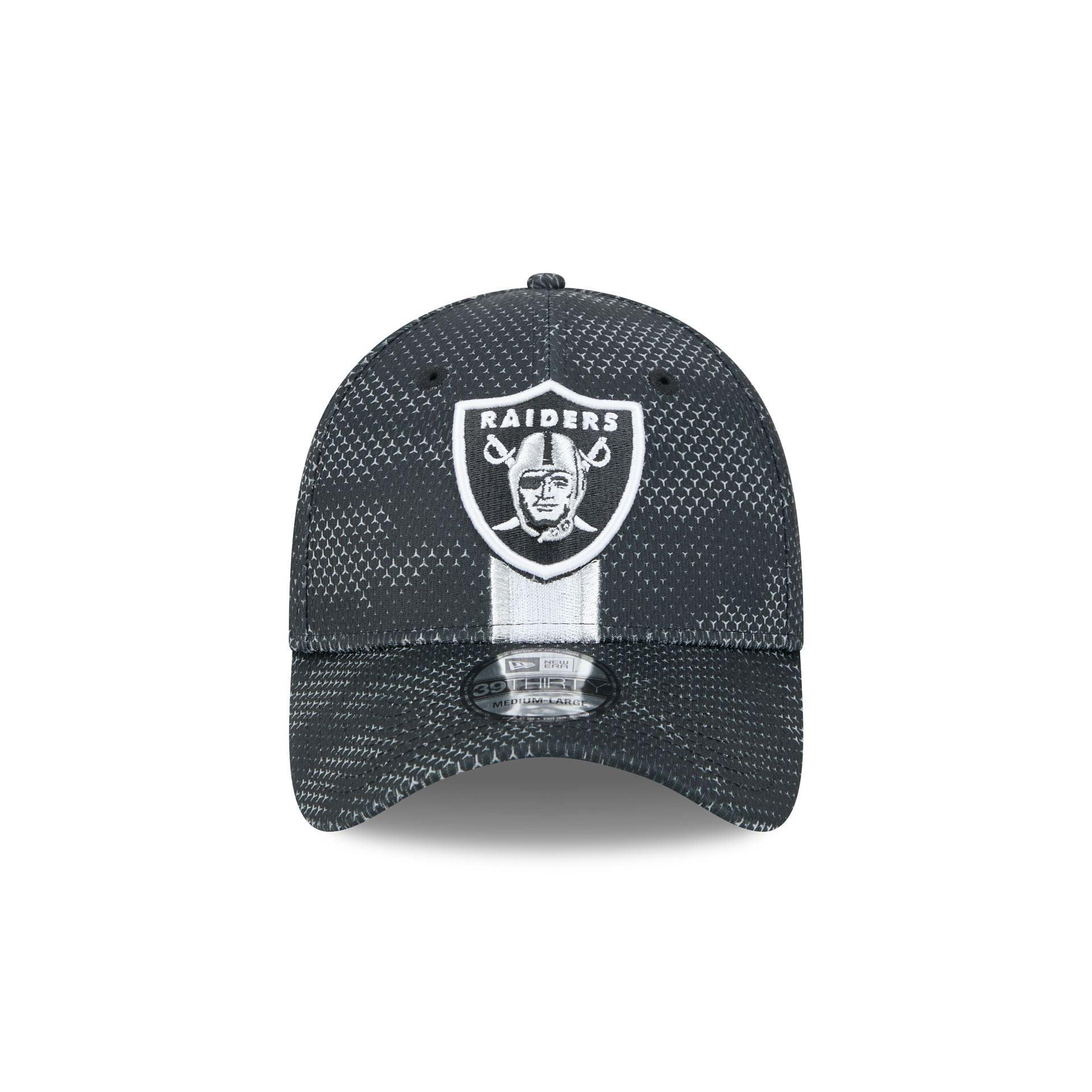 Las Vegas Raiders 2024 Sideline 39THIRTY Stretch Fit Hat Male Product Image