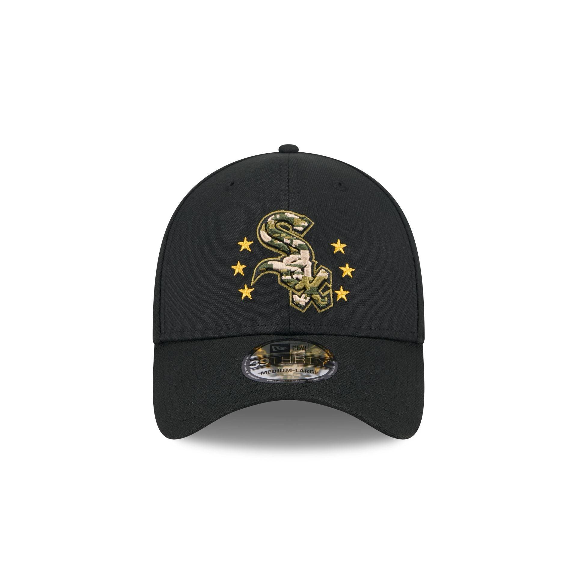 Chicago White Sox Armed Forces Day 2024 39THIRTY Stretch Fit Hat Male Product Image