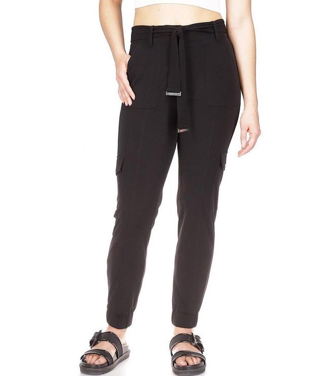 Michael Kors Matte Jersey High Rise Utility Pants Product Image