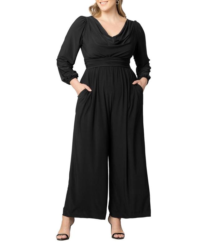 Womens Natalia Cowlneck Wide-Leg Jumpsuit Product Image