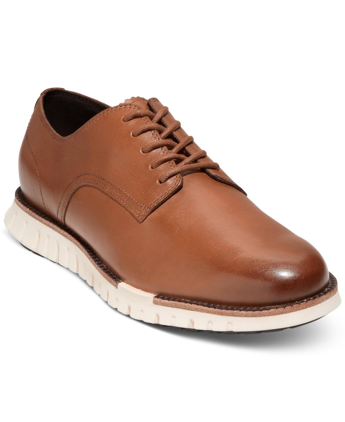 Mens ZEROGRAND Remastered Plain-Toe Leather Oxfords Product Image