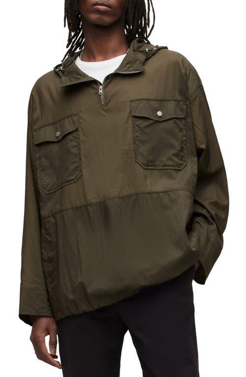 AllSaints Punta Oversized Nylon Anorak Product Image