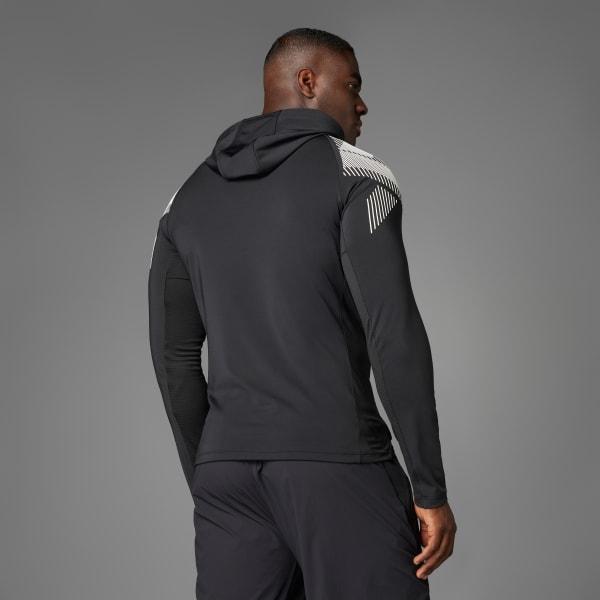 Pro-Series Quarter Zip Hooded Track Jacket Product Image