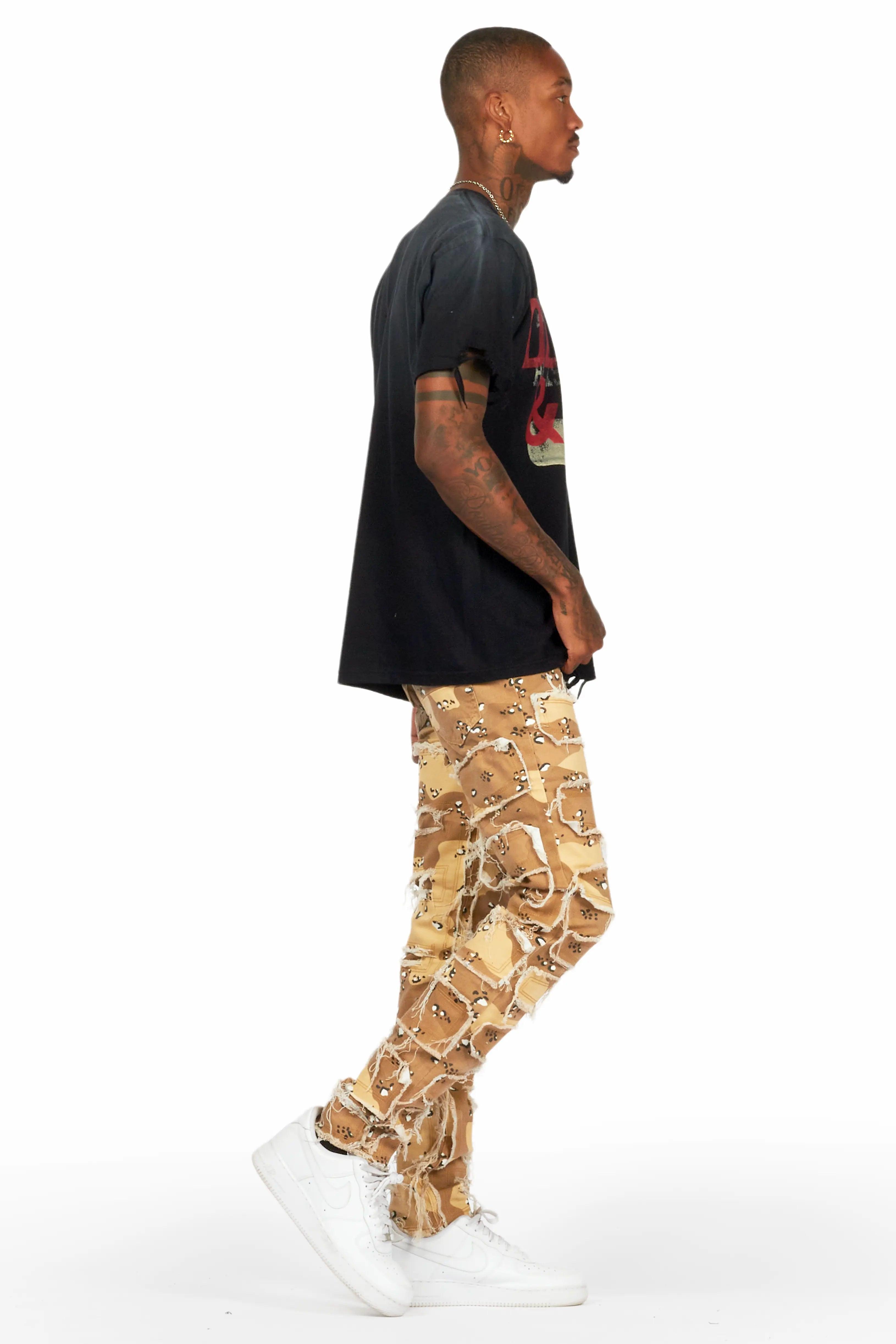 Shake Desert Camo Slim Fit Jean Male Product Image