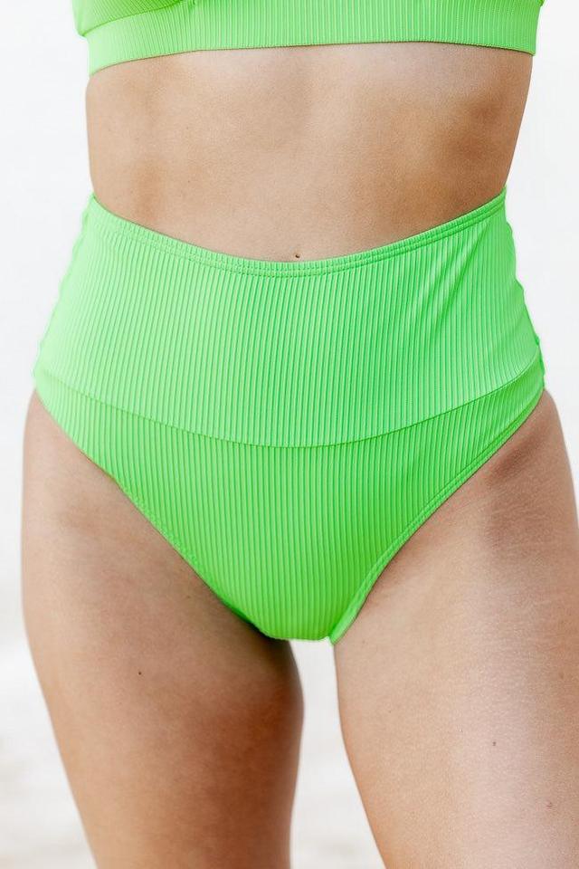 Needing Vitamin Sea Bright Coral Bikini Bottoms Product Image