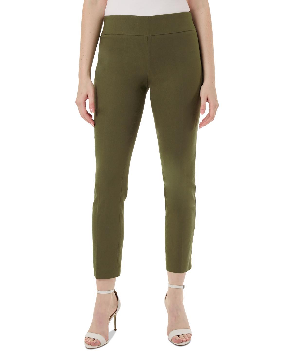 Jones New York Womens Slim-Fit Ankle-Length Pull-On Pants Product Image