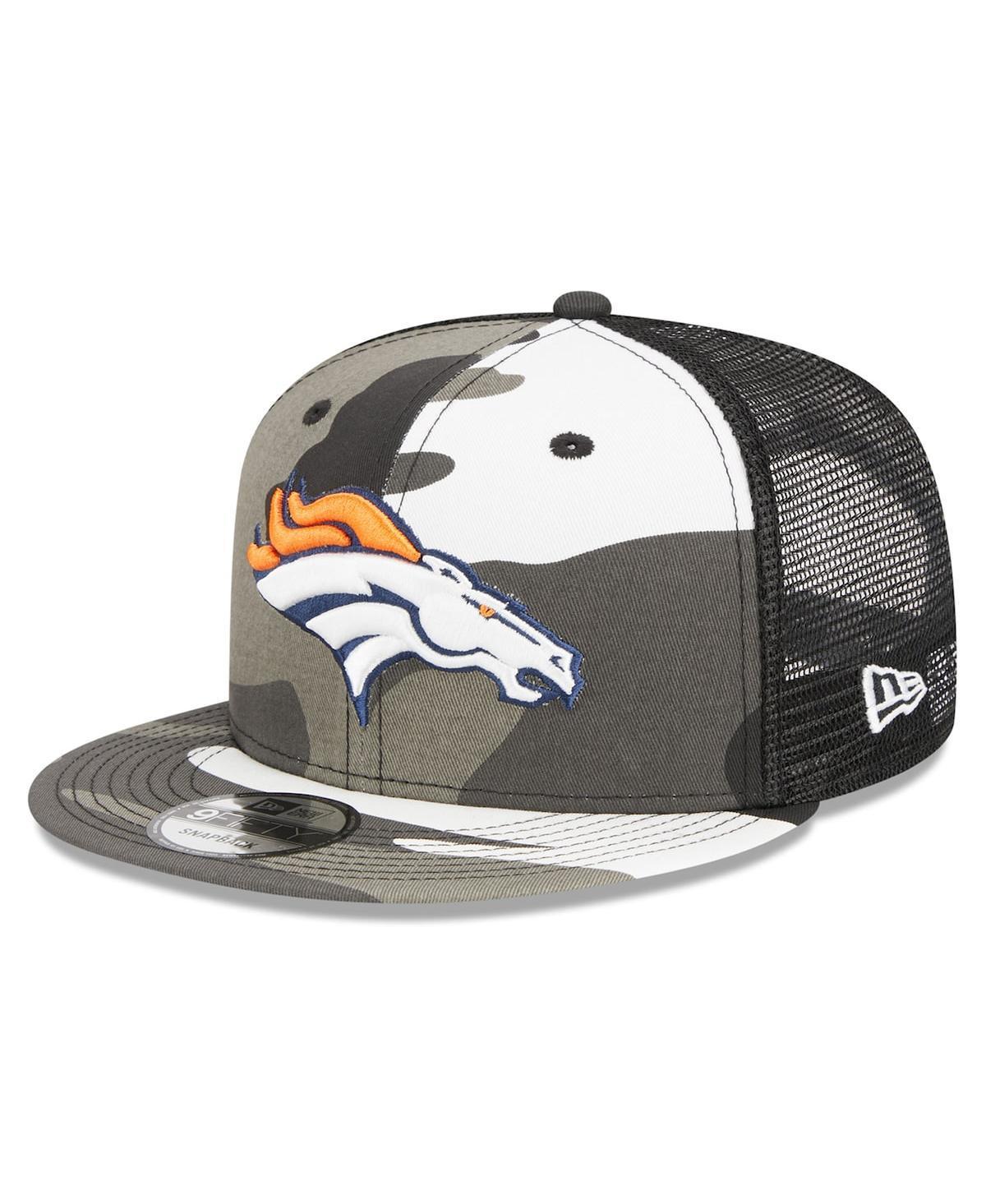 Mens New Era Urban Camo Denver Broncos 9FIFTY Trucker Snapback Hat Product Image