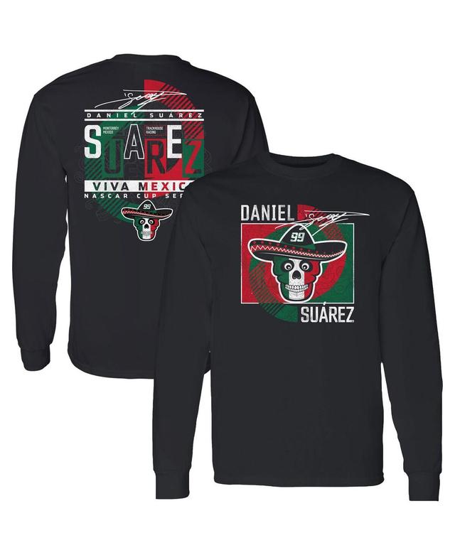 Mens Trackhouse Racing Team Collection Black Daniel Suarez Vivo Long Sleeve T-shirt Product Image