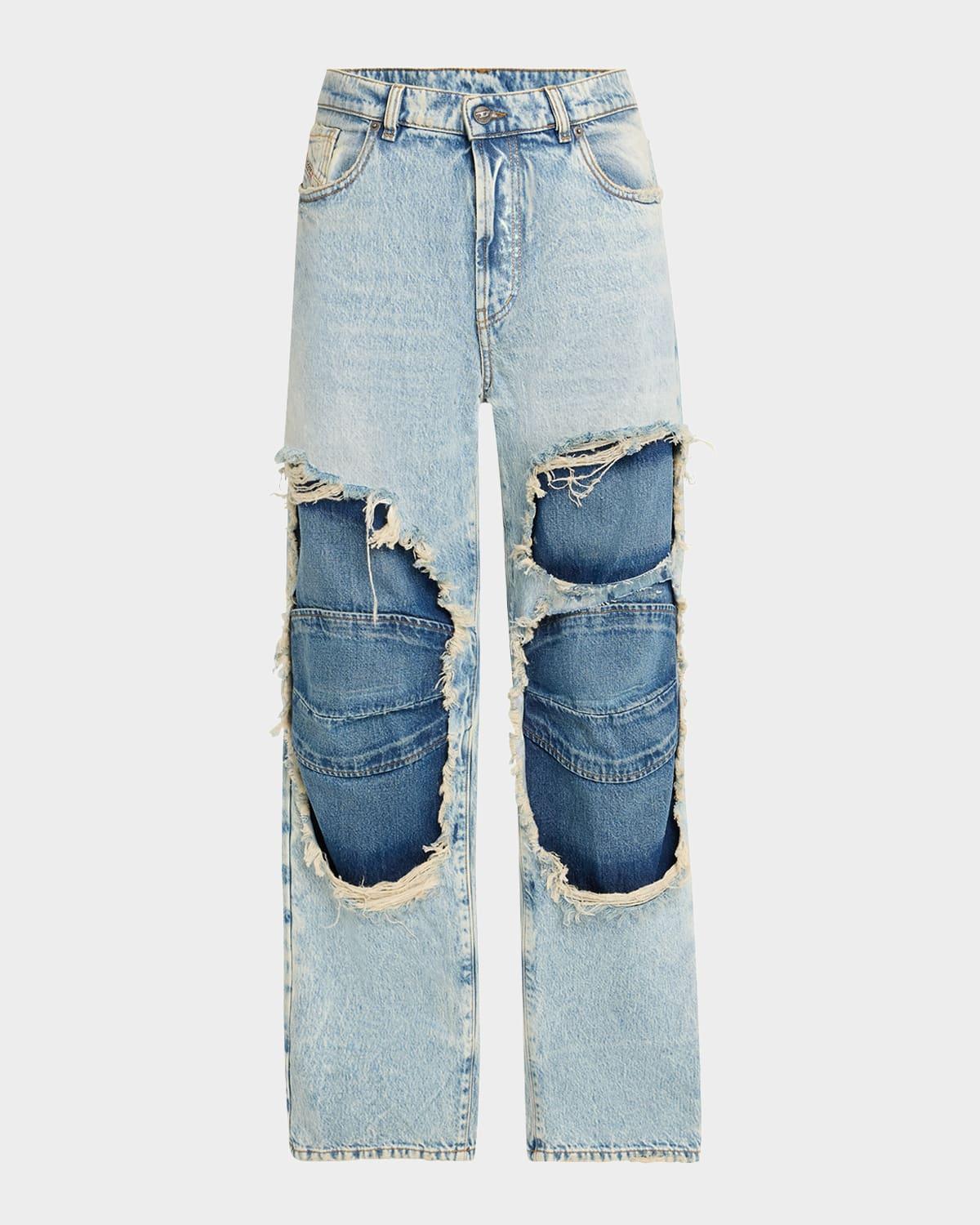 Men's D-Fire Destroyed Jeans Product Image