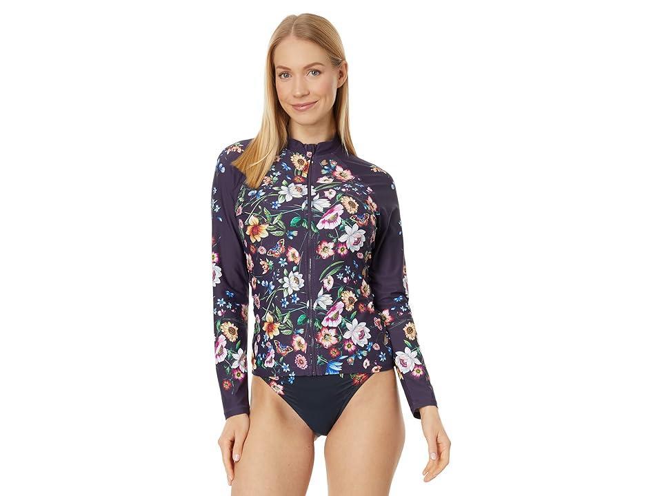 Johnny Was Long Sleeve Surf Shirt Women's Swimwear Product Image