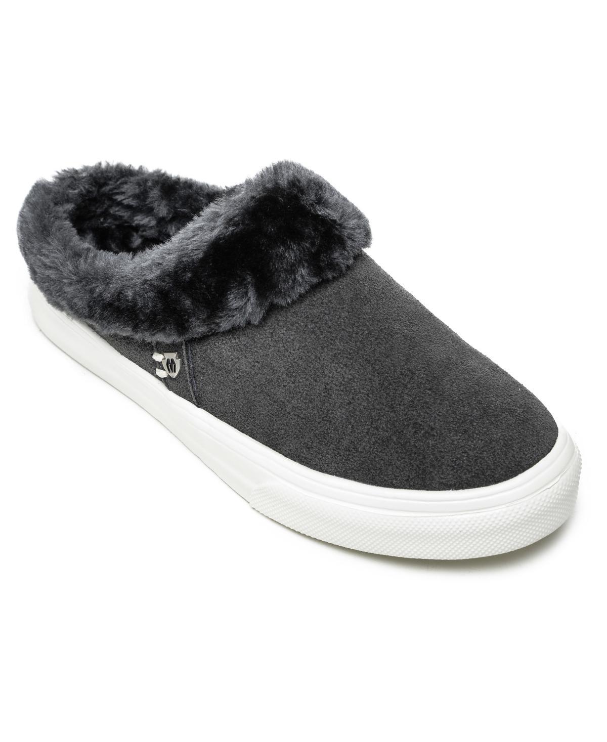 Minnetonka Women's Windy Slipper Charcoal Product Image